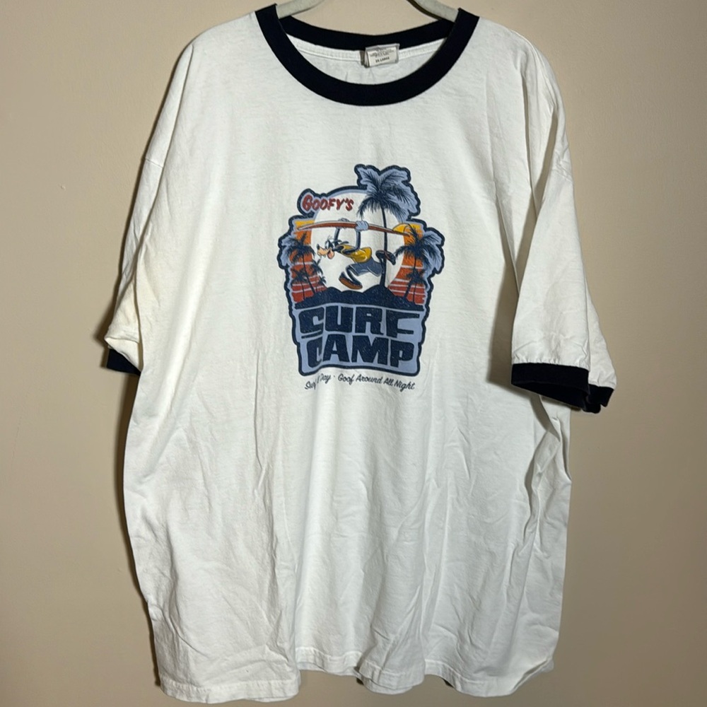 Disney Goofy Ringer TShirt size xxl